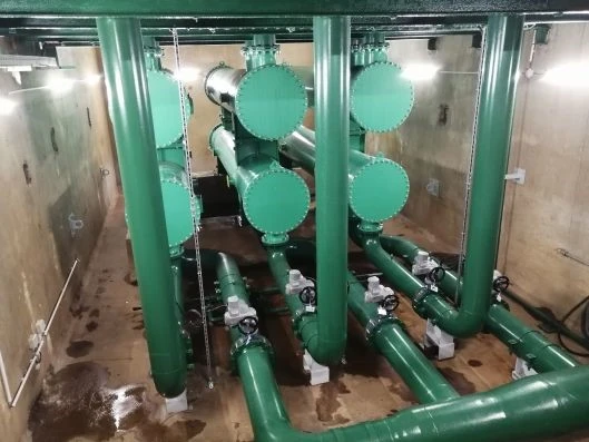 Sekundární výměník reaktoru LVR-15